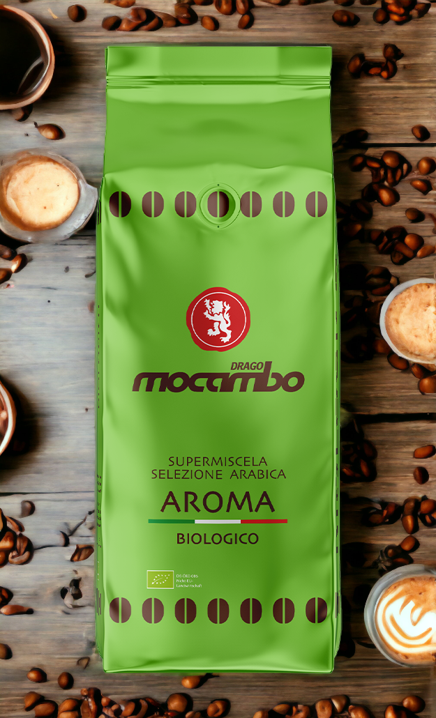 Drago Mocambo Light Roast Caffé Aroma Biologico